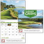 Customized Wall Calendars - Fairways & Greens - Spiral Calendar - 2013