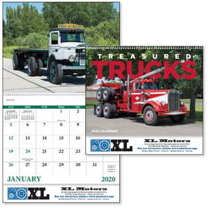 Custom Promotional Treasured Trucks - Spiral Calendar - 2013