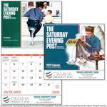 Imprinted Desktop & Office Items - The Classic Saturday Evening Post - Spiral Calendar - 2013