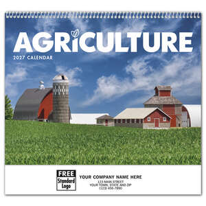 Custom Promotional Agriculture - Spiral Calendar - 2013