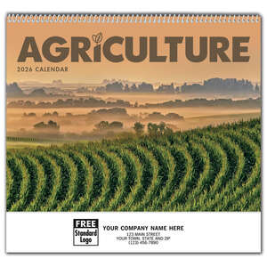 Custom Promotional Agriculture - Spiral Calendar - 2013