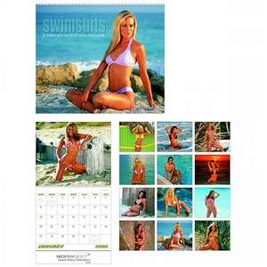 Custom Promotional Swimsuits - Spiral Calendar
