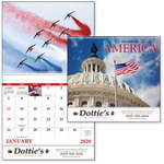 Promotional Desktop & Office Items - Celebrate America - Spiral Calendar - 2013