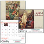 Promotional Desktop & Office Items - Faithful Followers - Stapled Calendar - 2013