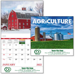 Custom Promotional Agriculture - Stapled Calendar - 2013