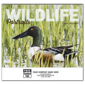 Wildlife Portraits - Stapled Calendar - 2013