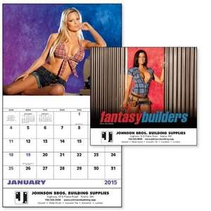 Custom Promotional Fantasy Builders - Stapled Calendar - 2013