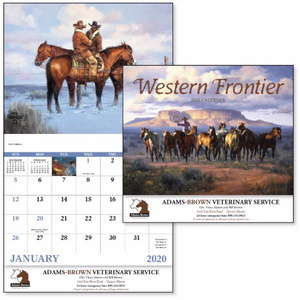 Custom Promotional Western Frontier - Stapled Calendar - 2013