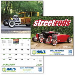 Custom Promotional Street Rods - Stapled Calendar - 2013