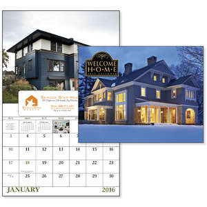 Custom Promotional Welcome Home - Window Calendar - 2013