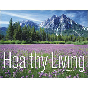 Custom Promotional Healthy Living - Window Calendar - 2013