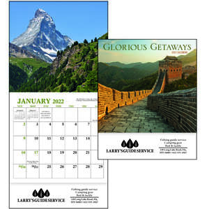 Custom Promotional Glorious Getaways - Mini Calendar - 2013