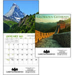 Promotional Desktop & Office Items - Glorious Getaways - Mini Calendar - 2013