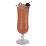 Promotional Drinkware - Molded Plastic Hurricane Glass - 15 oz.