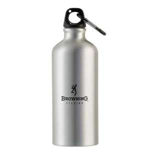 Metalica Aluminum Water Bottle with Carabiner - 20 oz.