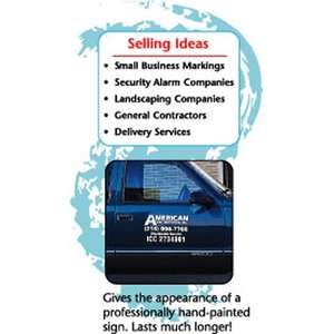 Vinyl Cut Sign, 5 Year Vinyl - 10-16 Sq. In. 