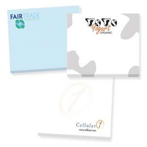 Custom Promotional Ecolutions Adhesive Notepad 4" x 3" - 25 Sheets