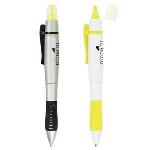 Custom Promotional Dri-Mark 2 in 1 Twist Pen/Highlighter Combo