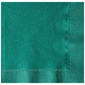 Colored 2-Ply Beverage Napkins Green, Jade