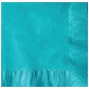 Colored 2-Ply Beverage Napkins Teal