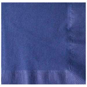 Colored 2-Ply Beverage Napkins Blue, Navy