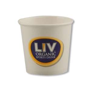 Custom Promotional White Hot/Cold Paper Cup - 4 oz.
