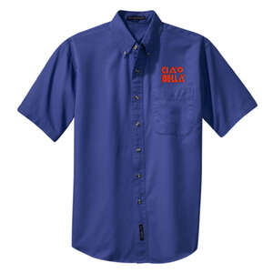 Custom Promotional Port Authority Short Sleeve Twill Shirt