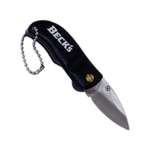 Personalized Travel & Outdoor Gifts - Black-Handled Pocket Knife with LED Light