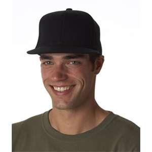Yupoong Premium Flexfit Flat Brim Cap