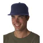 Logo Promotional Products - Yupoong Premium Flexfit Flat Brim Cap