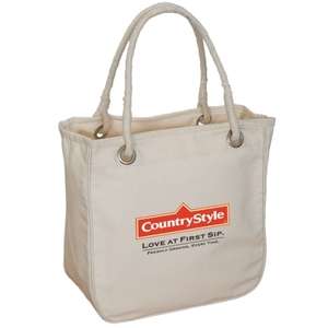 Custom Promotional Organic Rope Tote