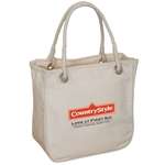 Logo Tote Bags - Organic Rope Tote