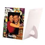 Custom Photo Frames - White 4" X 6" Photo Frame with Easel Back