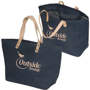 Custom Promotional Hamptons Jute Tote