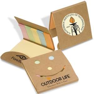 Custom Promotional Smiley Sticky Note Pack