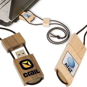 Sierra Wooden USB Drive 2.0 - 1GB