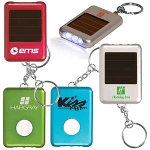 Custom Promotional Solar Safety Key Light