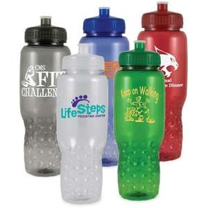 Custom Promotional 32 oz. HydroClean Sports Bottle - Push 'n Pull Top