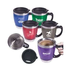 Custom Promotional 16 oz. Acrylic/Stainless Steel Java "Stir" Mug