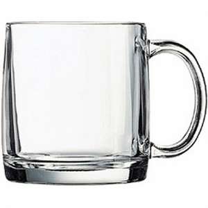 13 oz. Nordic Clear Glass Mug - Full Color 