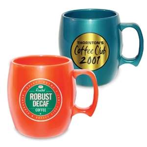 Custom Promotional 12 oz. Barrel Coffee Mug