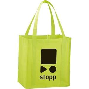 The Little Juno Grocery Tote Green, Lime