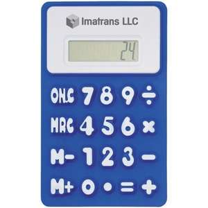 The Flex Calculator Blue, Royal
