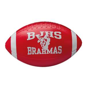 Custom Promotional Plastic Football - 6"