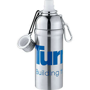 Canteen Stainless Sport Bottle Silver