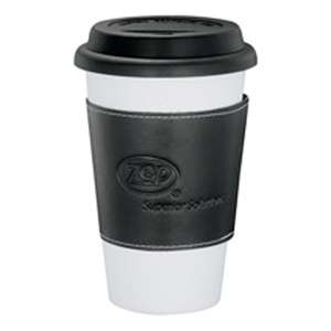 Double Wall Ceramic Tumbler w/ Sleeve 