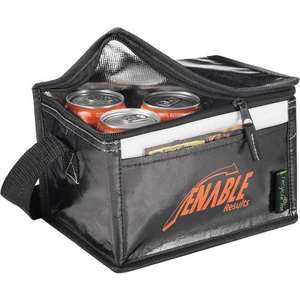 Custom Promotional Laminated Non-Woven Six Pack Lunch Cooler