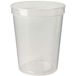 Smooth Stadium Cup - 16 oz. Clear
