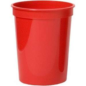 Smooth Stadium Cup - 16 oz. Red