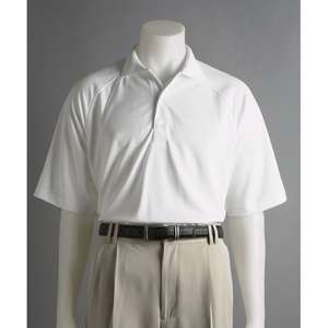 Greg Norman Performance Textured Stripe Polo 